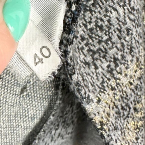 Sandro Ferrone Striped Double Breasted Sweater Size 40 Italy - US Small - Picture 8 of 8